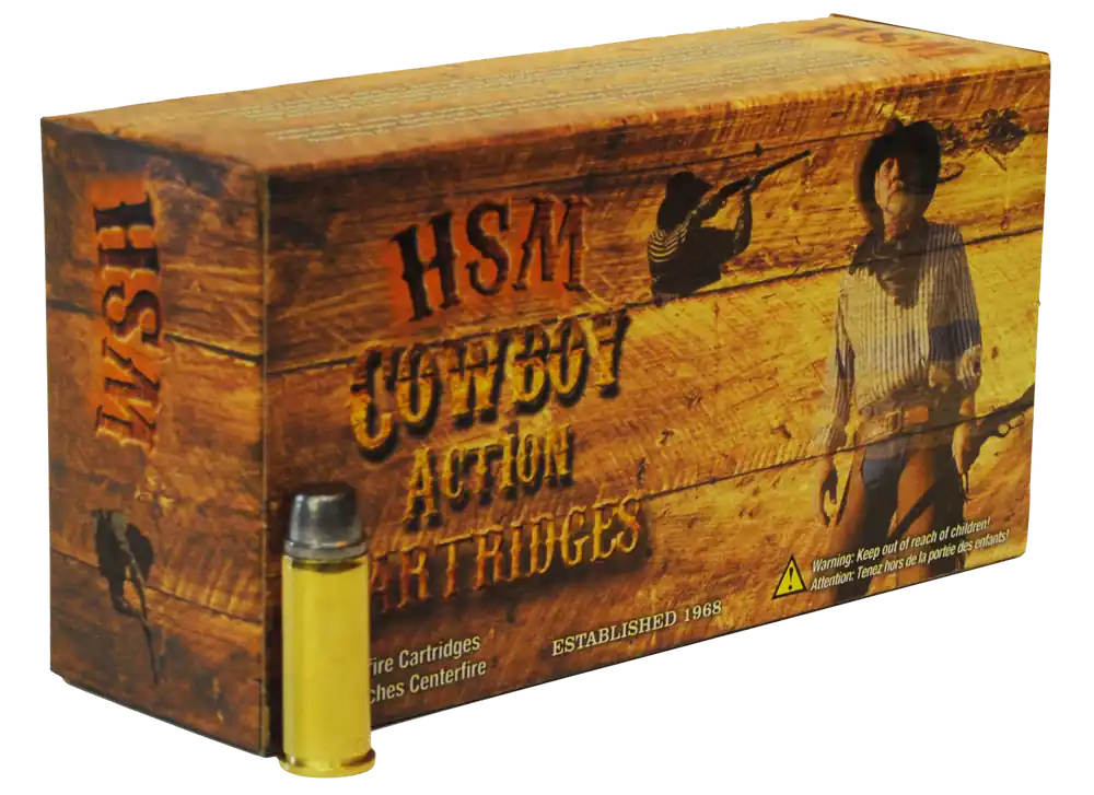 HSM 44S1N Cowboy Action .44 S&W Spl 240 gr SWC - 50 Rounds per Box, 10 Boxes per Case