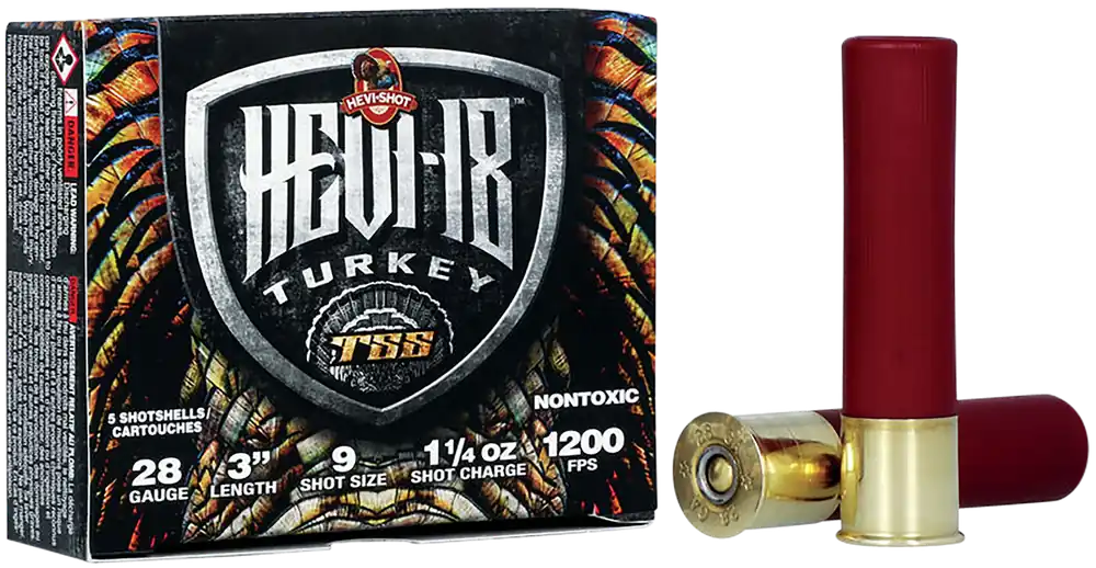HEVI-Shot HS7289 28 Gauge Tungsten Turkey Ammo - 5/Box
