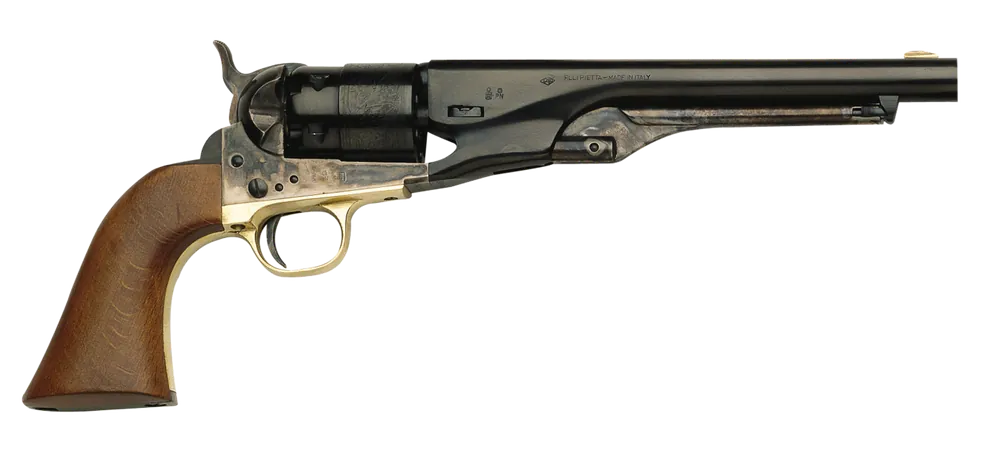 Traditions 1860 Army .44 Cal Revolver with Case Hardened Frame and Walnut Grip