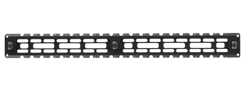 Leapers TLUMA04 ARCA Rail 9 Slot M-LOK Matte Black Aluminum 14.20" Mount