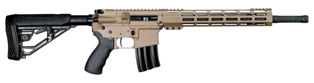 Alexander Arms Tactical .50 Beowulf Rifle with 18" Fluted Barrel and FDE Cerakote Finish