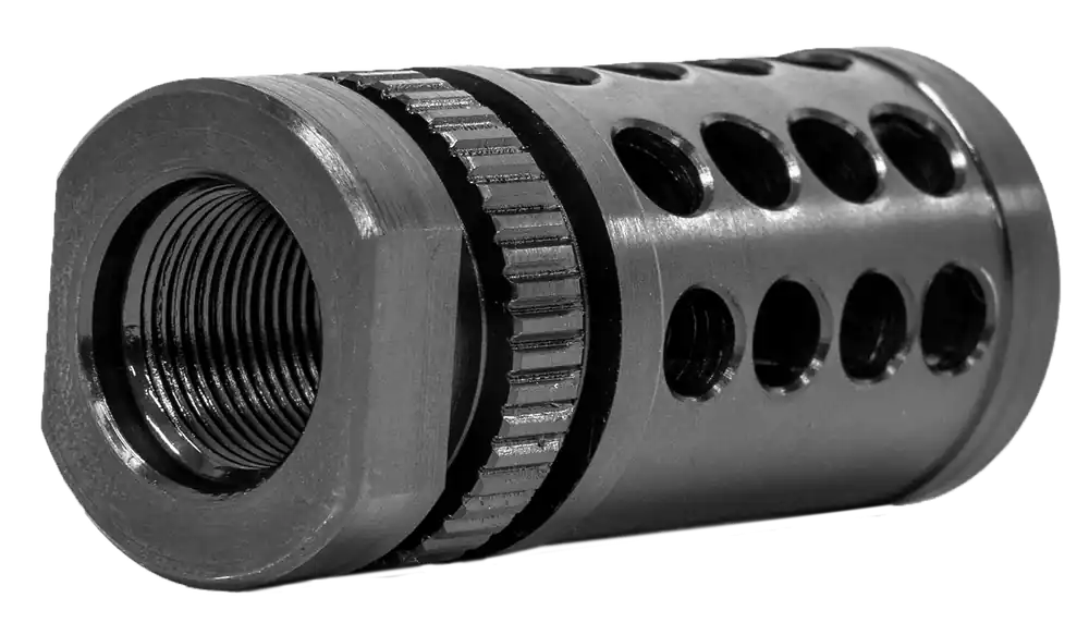 GrovTec US GTHM318 G-Nite Flash Suppressor for .308 Cal, Black Nitride Steel, 5/8"-24 tpi Threads