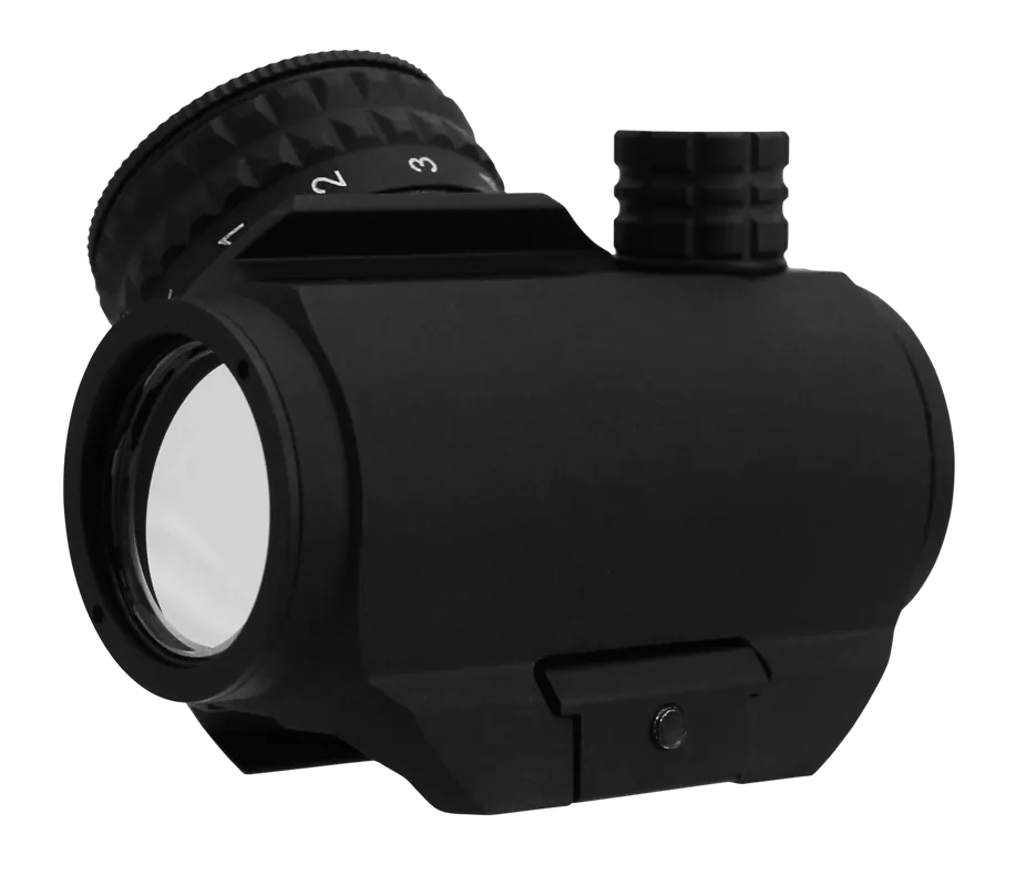 TacFire RD010 Reflex Sight - Black Anodized 1x20mm 4 MOA Red/Green Dot