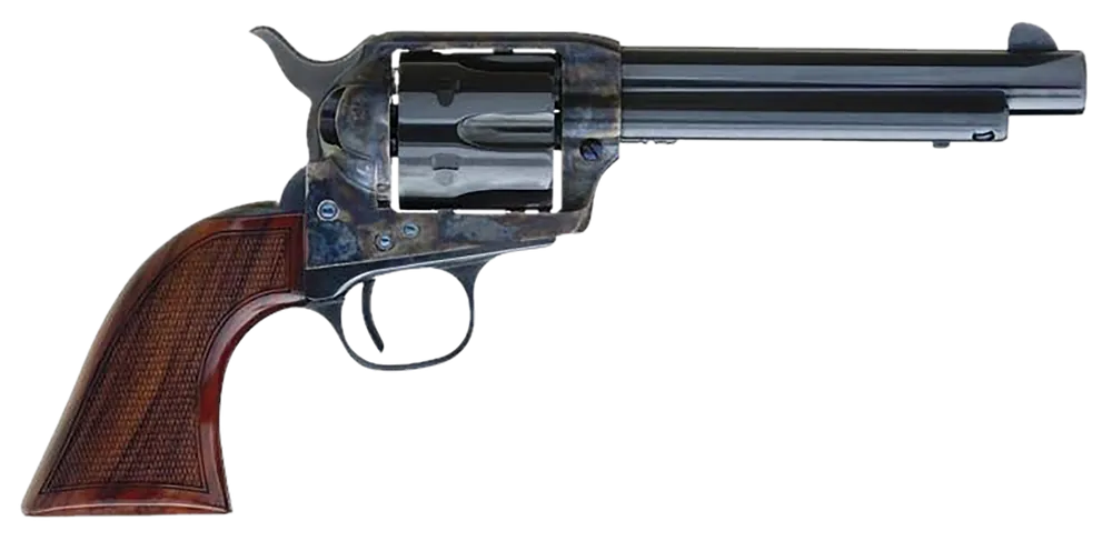 Cimarron AR401 Arizona Ranger .357 Mag Revolver with Engraved Barrel and Walnut Grip