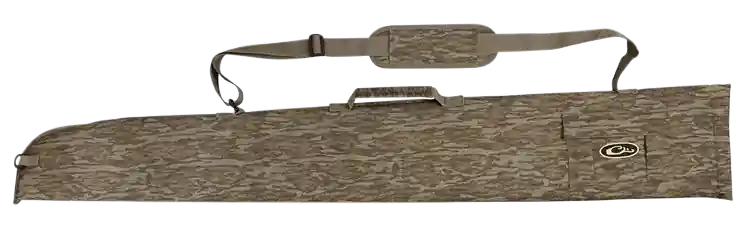 Drake Waterfowl DW3110006 Side-Opening Shotgun Case Exterior Choke Tube Pocket, Carry Handles/Adj. Strap, Hanging D-Ring