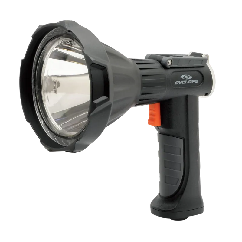Cyclops CYCSP1600 RS 1600 Lumen LED Flashlight - Red/Green/White, Black Polymer/Aluminum