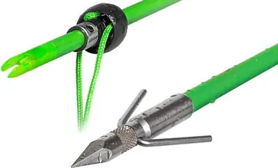 Bowfishing Arrow with Standard Point and TRUGLO Speed Shot Slide System