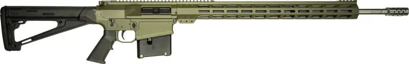 1:8 Stainless Steel Barrel OD Green GLFA GL10 Rifle 6.5 PRC 24"