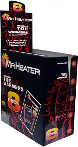 Mr. Heater Toe Warmers - 8 Pair Pack