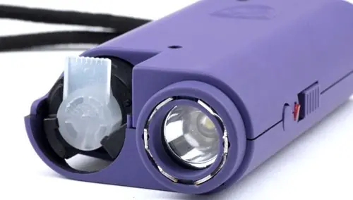 Guard Dog Olympian 3-in-1 Stun Gun, Light, and Pepper Spray - Purple