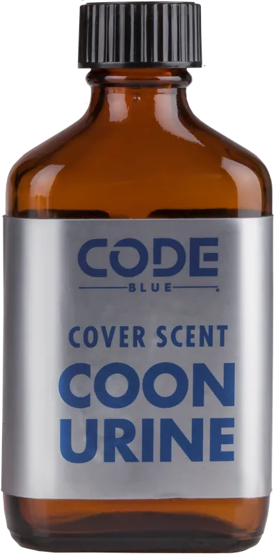 Raccoon Cover Scent: Code Blue OA1106 Coon Urine 2 oz Bottle
