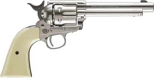 Colt SAA Peacemaker .177/BB CO2 Nickel Air Pistol