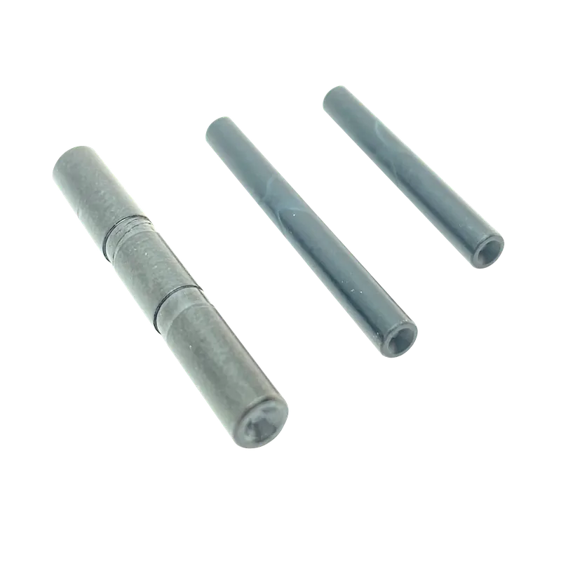 Cross Armory Dimpled 3-Pin Set for Glock Gen5 Models - Black Steel