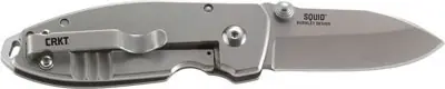 CRKT Squid 2.1" Fine Edge Stainless/Silver Blade