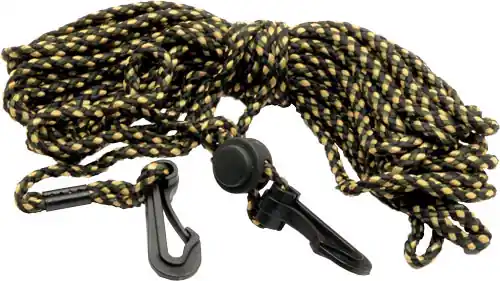25' Hoist Rope with Dual Clips - BOW/GEAR 1EAHME