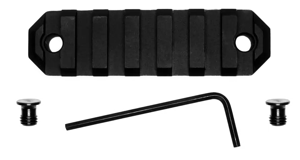GrovTec US Inc GTSW228 3" 7-Slot Keymod Rail, Black Anodized