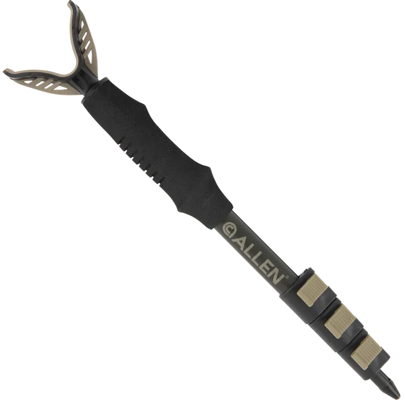 Allen 2164 Swift Compact Shooting Stick, Matte Black, Adjustable 14.50"-34", Aluminum