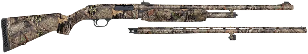 Mossberg 54183 500 Combo 20 Gauge Shotgun with Dual Barrels and Synthetic Stock