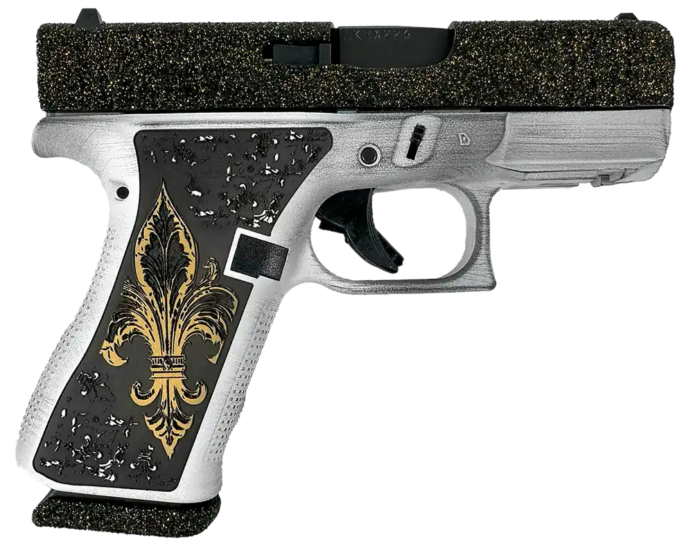 Glock G43X 9mm Sub-Compact Pistol with 10+1 Capacity and Textured Grip