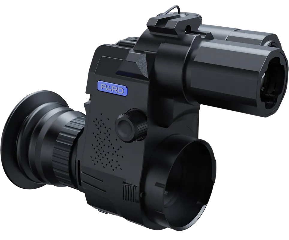 PARD NV007SP850LRF Night Vision Clip-On with Laser Rangefinder, Black 4x 14.50mm