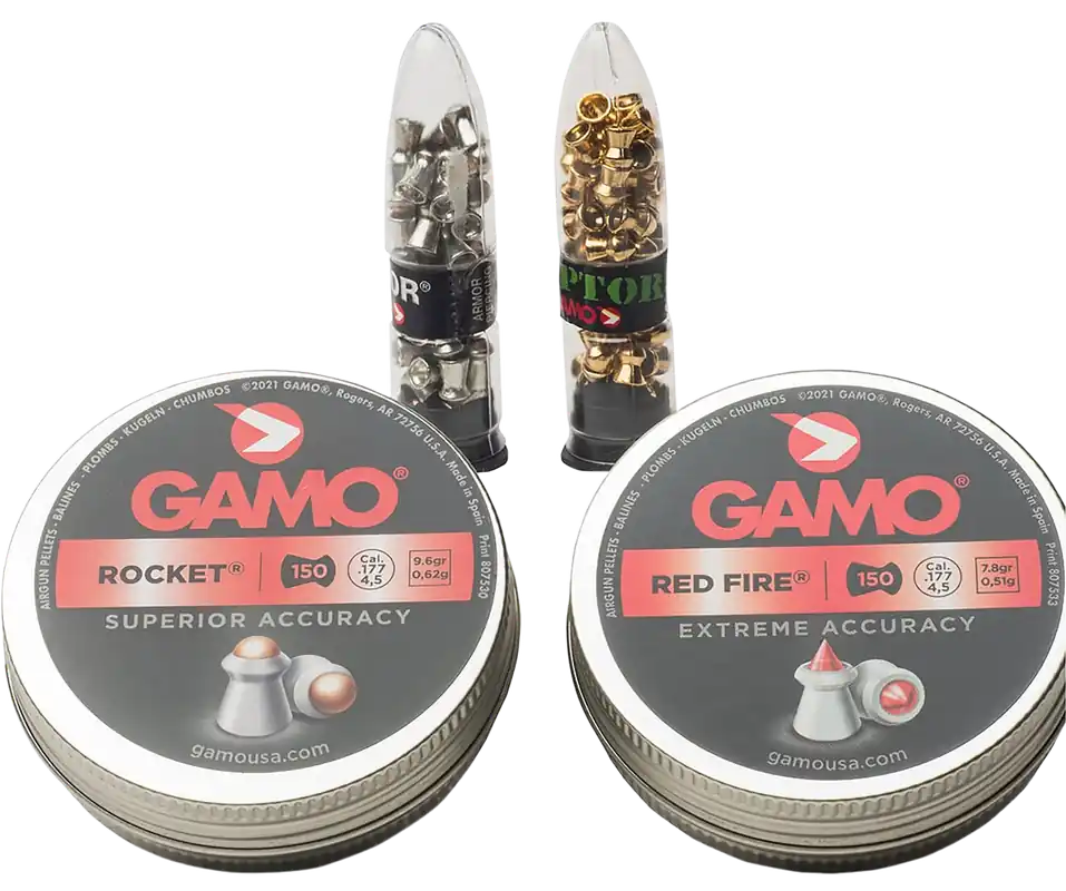 Gamo High Performance .177 Caliber Lead Pellets - 400 Count Combo Pack