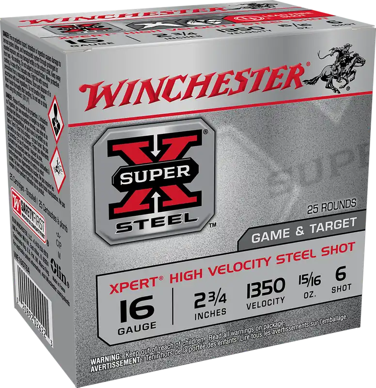 Winchester Super X Xpert 16 Gauge High Velocity Ammo - 25 Rounds