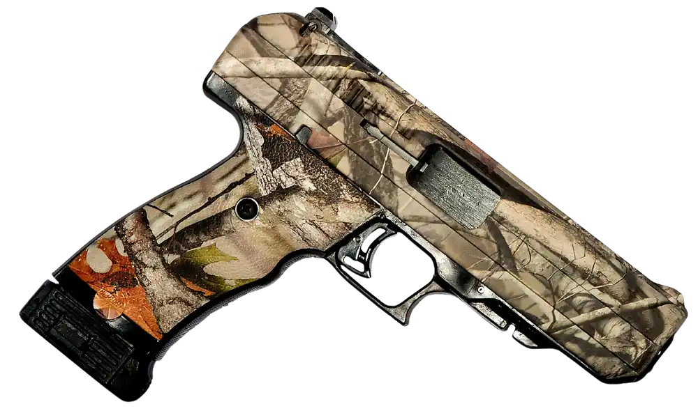 Hi-Point JCP 40 S&W Pistol with Woodland Camo Finish and Picatinny Rail