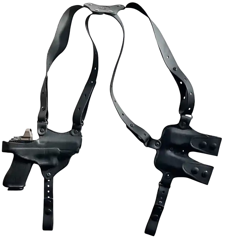 Optic Ready Shoulder Holster for Glock 17 - Right Handed, Black (1791 Gunleather NSS2.1SBLHR)