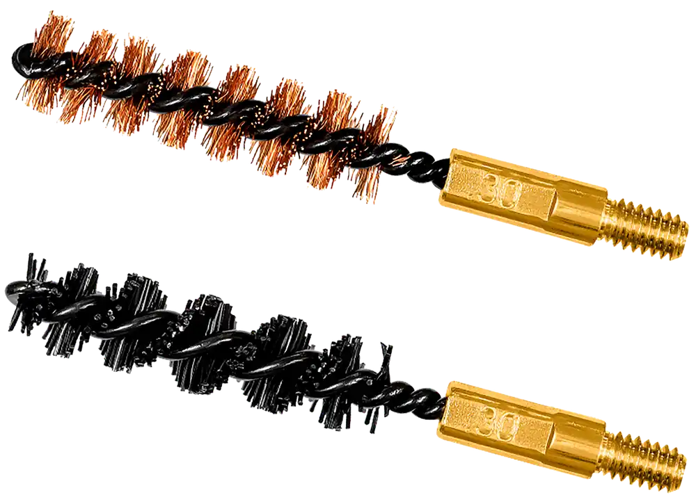 Otis FG330NB Bore Brush Set for 7.62mm/.30 Caliber with Bronze/Nylon Bristles, 2-Pack