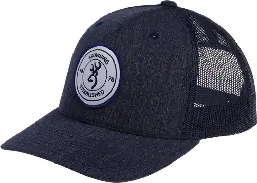 Navy Scout Logo Cap with Blue Circle Patch Logo
