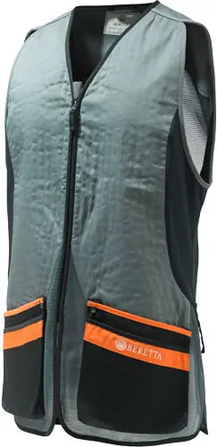 Medium Grey/Orange Beretta Men's Sporting Pigeon Vest