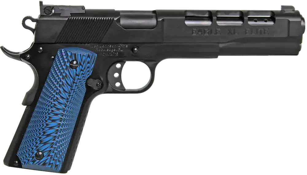 Iver Johnson Eagle XL Elite 10mm Pistol with Black G-10 Grip