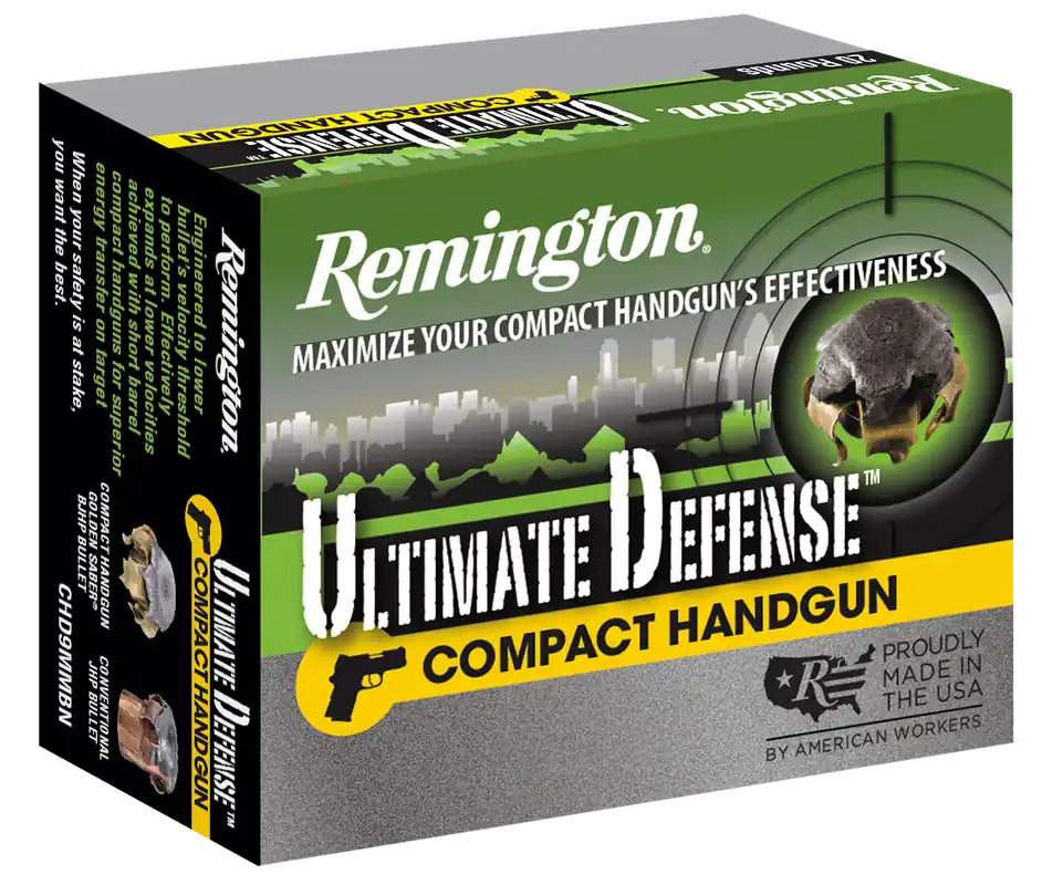 Remington Ultimate Defense 45ACP 230gr JHP Ammo - 20/Box