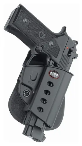 Beretta 92/96 with Rail-Fobus Holster E2 Vertec Paddle