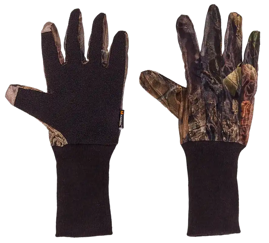 Vanish 25342 Touchscreen Hunting Gloves - Mossy Oak Break-Up Country Mesh OSFA