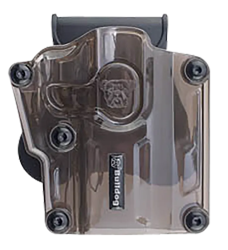 Bulldog MX003 Max Multi Fit OWB Transparent Smoke Polymer Paddle Holster