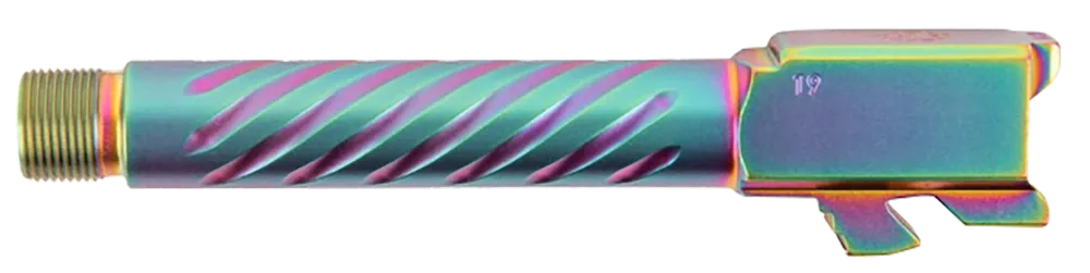 Ballistic Advantage Premium Series 9mm Luger Barrel for Glock 17 Gen 5 - Iridescent PVD Finish