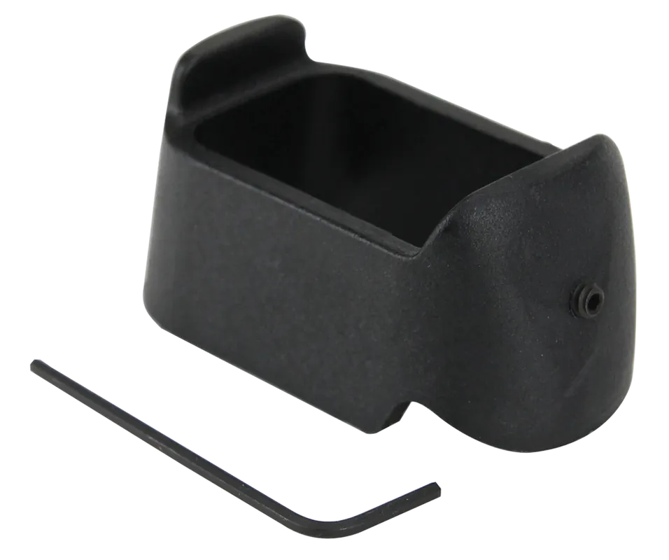 Pachmayr Polymer Mag Sleeve for Glock 19/23 Mags in Glock 26/27 Models - Black Finish