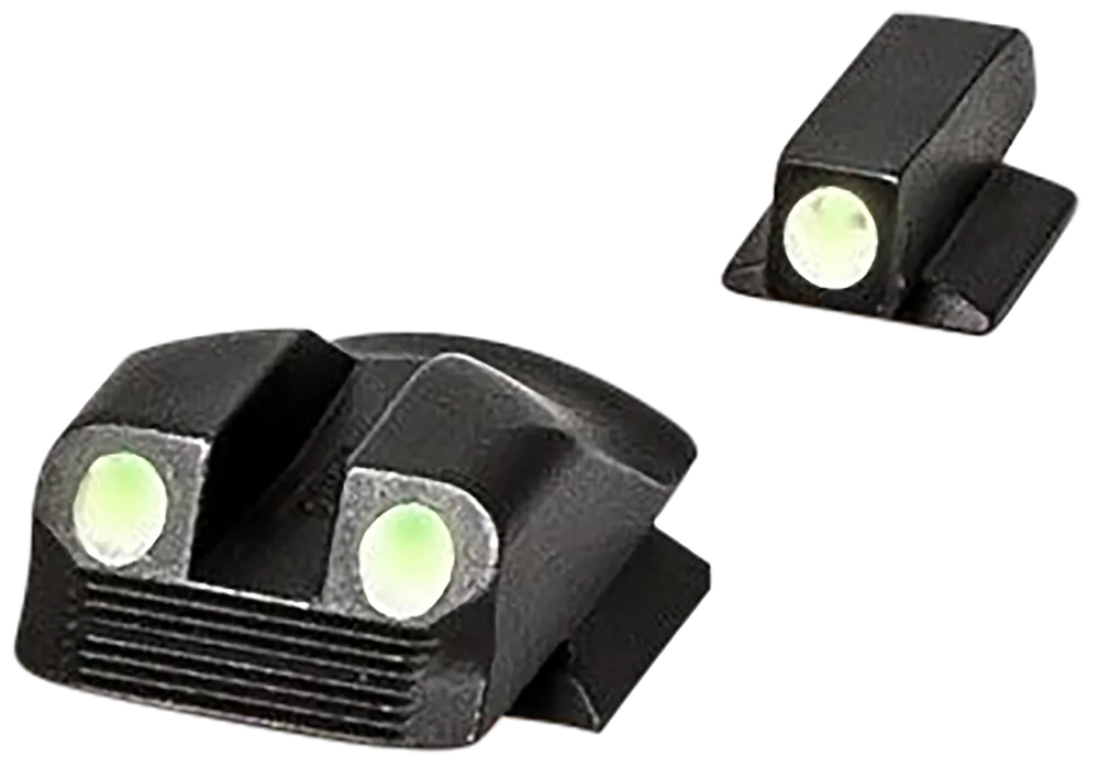 Kimber Micro .380/9mm Tritium Sight Set - Green/Black Outline