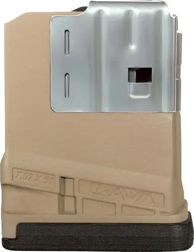 7.62X51 10-Round Opaque FDE Lancer L7AWM SR-25 Magazine
