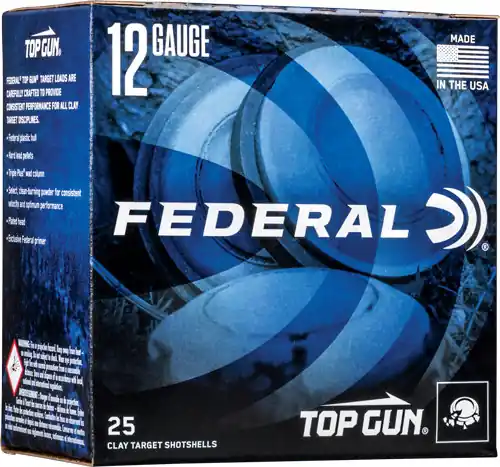 Federal Top Gun 12GA #7.5 1200FPS 250RD Case Lot 1-1/8oz