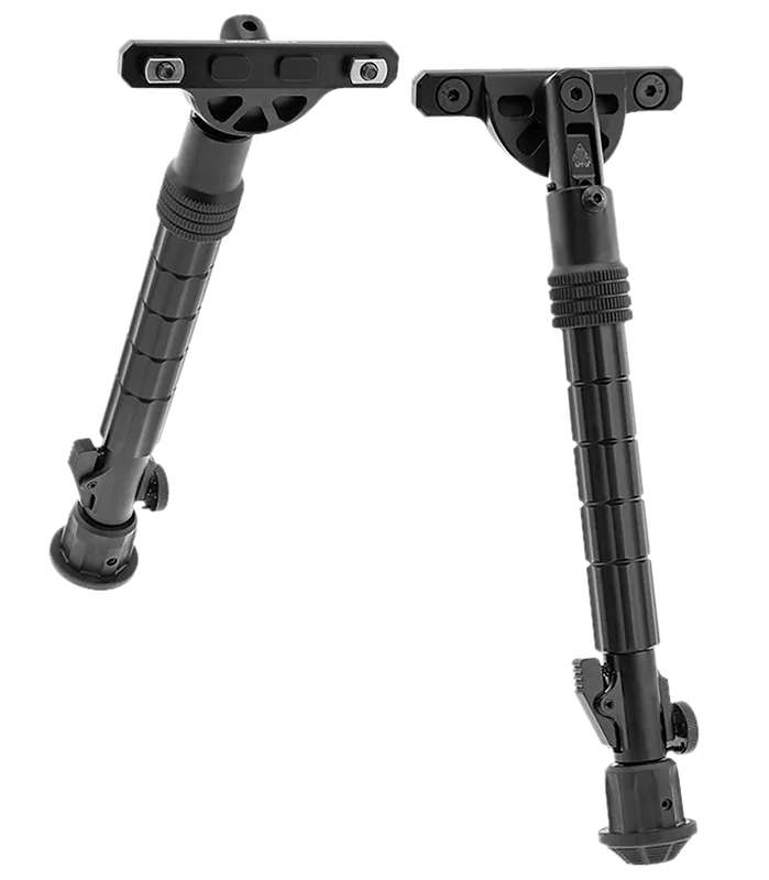 Leapers TLBPDM02 Recon Flex Adjustable Aluminum Bipod, Black Anodized 8-11.80"