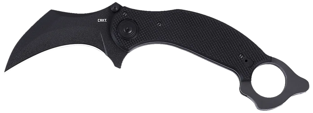 CRKT 2635 DU Hoc Karambit with Black D2 Steel Blade and G10 Handle