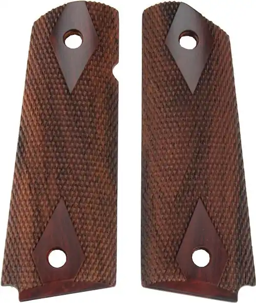Double Diamond Cocobolo Brown Grips for 1911 Government Model