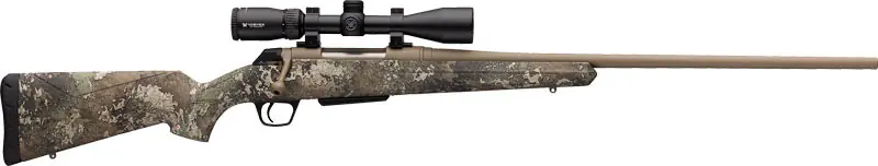 Winchester XPR Hunter 338WM with 3-9x40 Scope, 26" Barrel, FDE/TT-Strata Finish