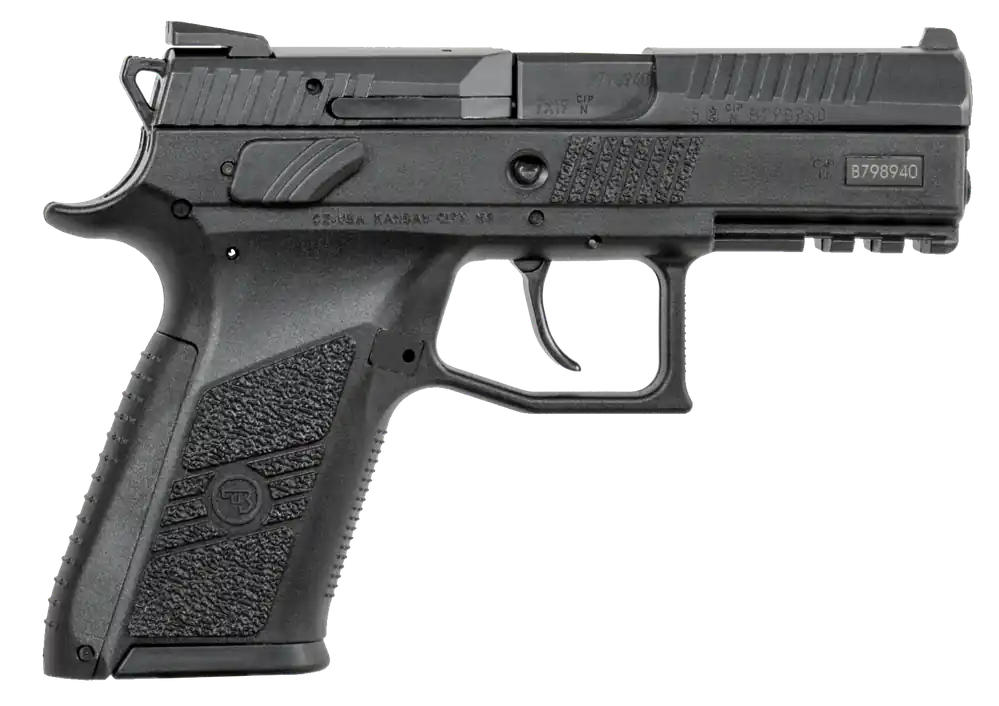 CZ-USA P-07 9mm Luger Pistol, 15+1 Capacity, Black Finish