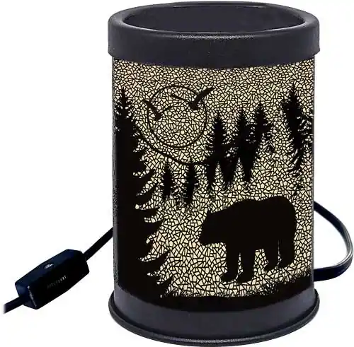 Bear Silhouette Candle Warmer by Rivers Edge