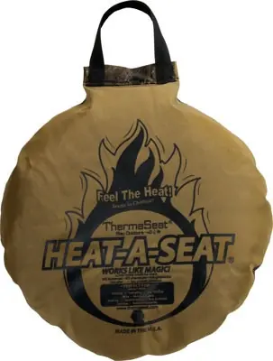 Coyote Brown/Mossy Oak Nep Heat-A-Seat 17" Diameter