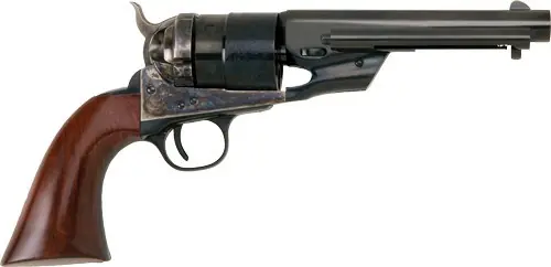 Cimarron 1860 Richards-Mason 38SP 5.5" Walnut CC/BL Revolver