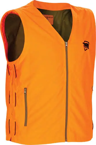 Blaze Orange Arctic Shield Vest with Pockets - Large